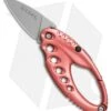 CRKT Lumabiner Pink Liner Lock Knife W/ L.E.D Light (1.6" Bead Blast)