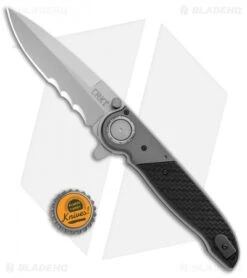 CRKT M40-15 Deadbolt Lock Knife GRN/Aluminum (4" Bead Blast) -CRKT CRKT M40 15 Deadbolt Lock GRN Alum BB BHQ 103619 jr bottlecap