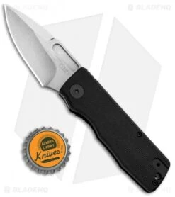 CRKT Mah Journeyer Liner Lock Knife Black GFN (2.75" Stonewash) 6530SW -CRKT CRKT Mah Journeyer LL Black G 10 SW CR6530SW BHQ 90396 jr bottlecap
