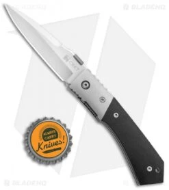 CRKT Mini Tighe Tac Liner Lock Knife (2.6" Satin) 8101 -CRKT CRKT Mini Tighe Tac LL Satin 8101 BHQ 75708 jr bottlecap