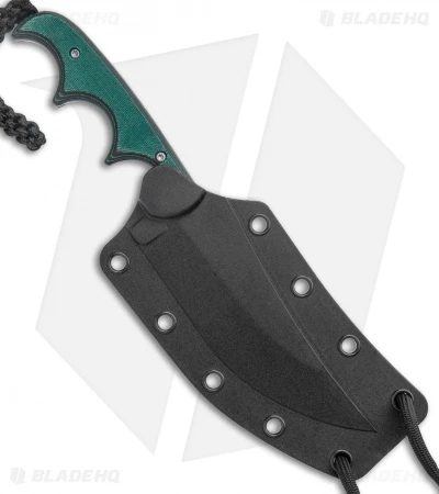CRKT Folts Minimalist Katana Neck Knife Green Resin/Fiber (3.6" Bead Blast) 3 CRKT Folts Minimalist Katana Neck Knife Green Resin/Fiber (3.6" Bead Blast) - Image 3