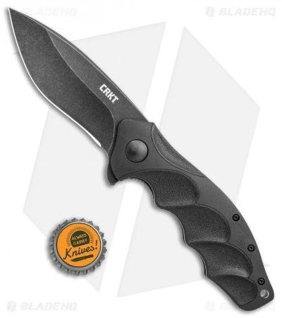 CRKT Onion Foresight Spring Assisted Knife GRN (3.5" Black) K221KKP 4 CRKT Onion Foresight Spring Assisted Knife GRN (3.5" Black) K221KKP - Image 4