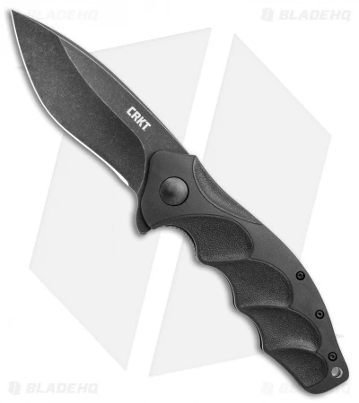 CRKT Onion Foresight Spring Assisted Knife GRN (3.5" Black) K221KKP 1 CRKT Onion Foresight Spring Assisted Knife GRN (3.5" Black) K221KKP