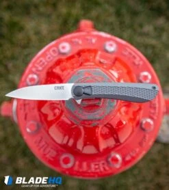 CRKT Onion Slacker Liner Lock Field Strip Knife Aluminum (3.32" Satin) K350KXP -CRKT CRKT Onion Slacker Liner Lock Field Strip Knife Aluminum Satin K350KXP BHQ 92299 kp fire hydrant web