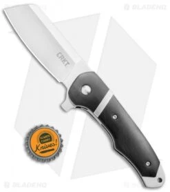 CRKT Philip Booth Ripsnort Liner Lock Flipper Knife Black (2.8" Satin) 7270 -CRKT CRKT Philip Booth Ripsnort LL Black Satin 7270 BHQ 71231 jr bottlecap