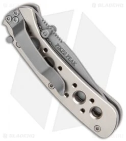 CRKT Pike's Peak Liner Lock Knife Alloy (2.3" Bead Blast) 6601N -CRKT CRKT Pikes Peak LL Alloy BB 6601N BHQ 87019 jr side