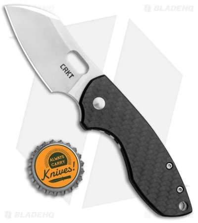 CRKT Pilar Frame Lock Knife Carbon Fiber (2.4" S35VN Satin) 5311CF2 4 CRKT Pilar Frame Lock Knife Carbon Fiber (2.4" S35VN Satin) 5311CF2 - Image 4