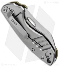 CRKT Pilar Frame Lock Knife OD Green G-10 (2.4" Satin D2) 5311D2D 7 CRKT Pilar Frame Lock Knife OD Green G-10 (2.4" Satin D2) 5311D2D -CRKT CRKT Pilar FL OD Green G 10 Satin 5311D2D BHQ 93244 jr side