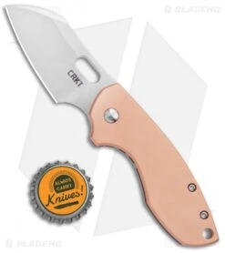 CRKT Pilar Frame Lock Knife Stainless Steel/Copper (2.4" Satin) 5311CU 7 CRKT Pilar Frame Lock Knife Stainless Steel/Copper (2.4" Satin) 5311CU -CRKT CRKT Pilar FL SS Copper Satin 5311CU BHQ 103633 jr bottlecap