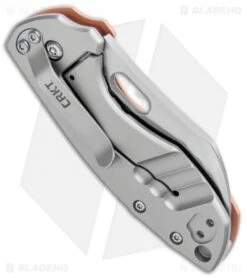 CRKT Pilar Frame Lock Knife Stainless Steel/Copper (2.4" Satin) 5311CU 6 CRKT Pilar Frame Lock Knife Stainless Steel/Copper (2.4" Satin) 5311CU -CRKT CRKT Pilar FL SS Copper Satin 5311CU BHQ 103633 jr side 2
