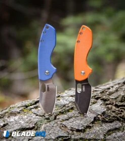 CRKT Pilar Frame Lock Knife Orange G-10 (2.4" Black SW) 5311GKG -CRKT CRKT Pilar Frame Lock Knife Stainless Steel BHQ51848 kp woods log web