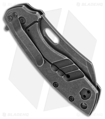 CRKT Pilar Large Frame Lock Flipper Knife Stainless Steel (2.67" Stonewash) 3 CRKT Pilar Large Frame Lock Flipper Knife Stainless Steel (2.67" Stonewash) - Image 3
