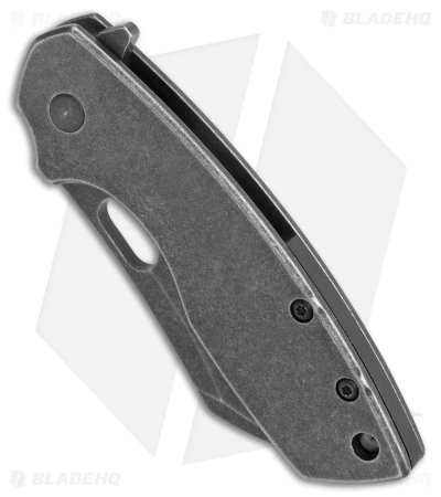 CRKT Pilar Large Frame Lock Flipper Knife Stainless Steel (2.67" Stonewash) 2 CRKT Pilar Large Frame Lock Flipper Knife Stainless Steel (2.67" Stonewash) - Image 2
