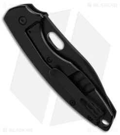 CRKT Pilar III Frame Lock Knife Hammered Texture Black G-10 (2.97" Black) -CRKT CRKT Pillar III FL Hammered Texture Black G10 Folding Knife 2in Black BHQ 180916 td side
