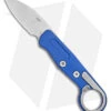CRKT Provoke EDC Kinematic Morphing Karambit Blue Aluminum (2.56" SW)