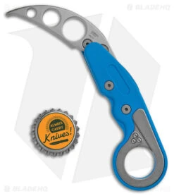 CRKT Provoke Trainer Kinematic Morphing Karambit Blue (2.48" SW) -CRKT CRKT Provoke Trainer Kinematic Morphing Karambit Blue SW BHQ 178652 jr bottlecap