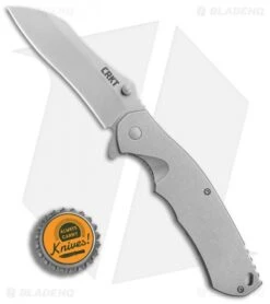 CRKT Rasp Frame Lock Flipper Knife Stainless Steel (3.67" Stonewash) 2081 7 CRKT Rasp Frame Lock Flipper Knife Stainless Steel (3.67" Stonewash) 2081 -CRKT CRKT Rasp Stainless steel sw BHQ 76686 er bottlecap