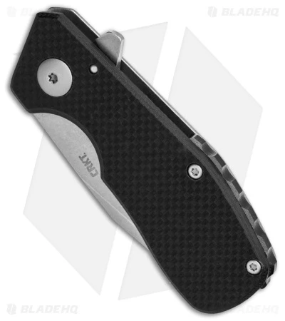 CRKT Razelcliffe Frame Lock Knife Black G-10 (2.4" Stonewash) 2 CRKT Razelcliffe Frame Lock Knife Black G-10 (2.4" Stonewash) - Image 2