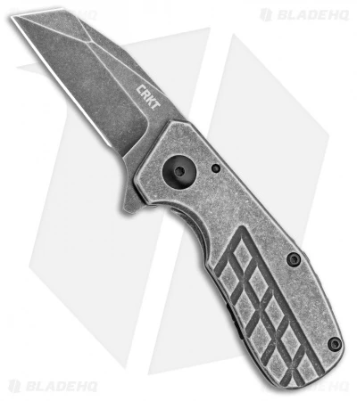CRKT Razelcliffe Compact Frame Lock Knife Stainless Steel (2.4" Black SW) 4021 1 CRKT Razelcliffe Compact Frame Lock Knife Stainless Steel (2.4" Black SW) 4021