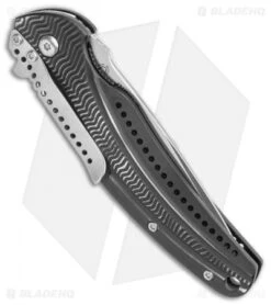 CRKT Ripple Liner Lock Knife Black Aluminum (3.125" Satin) K415KXP 6 CRKT Ripple Liner Lock Knife Black Aluminum (3.125" Satin) K415KXP -CRKT CRKT Ripple Liner Lock Knife Black Aluminum 3.125 Satin K415KXP BHQ 11407LS Side