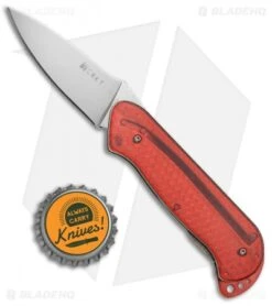 CRKT Rollock Pocket Knife Red Translucent (2.25" Polish) 5202R 7 CRKT Rollock Pocket Knife Red Translucent (2.25" Polish) 5202R -CRKT CRKT Rollock Red Translucent Polish 5202R BHQ 68540 jr bottlecap