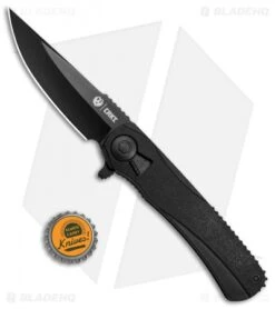 CRKT Ruger Knives Lerch RTD Liner Lock Knife (3.67" Black) R4801K -CRKT CRKT Ruger Knives Lerch RTD LL Black R4801K BHQ 76848 jr bottlecap