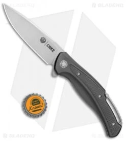 CRKT Ruger Knives Windage Liner Lock Knife Black Aluminum (3.78" SW) R2401 -CRKT CRKT Ruger Windage LL Black Alum SW R2401 BHQ 76849 jr bottlecap