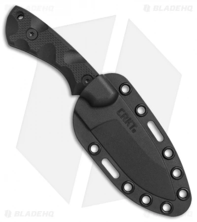 CRKT Siwi Drop Point Fixed Blade Knife Black G-10 (3.34" Black) 2082 3 CRKT Siwi Drop Point Fixed Blade Knife Black G-10 (3.34" Black) 2082 - Image 3