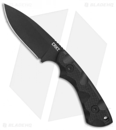 CRKT Siwi Drop Point Fixed Blade Knife Black G-10 (3.34" Black) 2082 1 CRKT Siwi Drop Point Fixed Blade Knife Black G-10 (3.34" Black) 2082