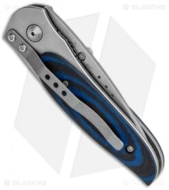 CRKT Viele Mini Wasp Liner Lock Knife Black/Blue G-10 (2.5" Bead Blast) 8001 6 CRKT Viele Mini Wasp Liner Lock Knife Black/Blue G-10 (2.5" Bead Blast) 8001 -CRKT CRKT Viele Mini Wasp LL Black Blue G 10 BB 8001 BHQ 85976 jr side