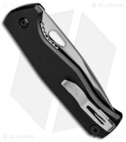 CRKT Voxnaes HVAS Field Strip Knife Black GRN (3.3" Satin) 2817 -CRKT CRKT Voxnaes HVAS Field Strip Black GRN Satin 2817 BHQ 76673 jr side