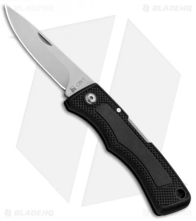 CRKT Wrangler Lockback Knife Black Zytel (2.6" Bead Blast) 6401 1 CRKT Wrangler Lockback Knife Black Zytel (2.6" Bead Blast) 6401