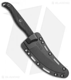 CRKT Clever Girl Fixed Blade Knife G-10 (4.5" Black) 2709 -CRKT CRKT clever girl G10 black 2709 BHQ 34376 er spine