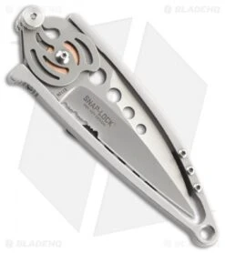 CRKT Van Hoy Snap Lock Folding Knife (2.5" Bead Blast Serr) 5112N -CRKT CRKT snap lock serrated 5112N BHQ 51825 er side