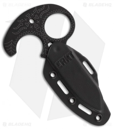 CRKT Tecpatl "Forged By War" Fixed Blade Push Dagger (3.3" Black) 2261 3 CRKT Tecpatl "Forged By War" Fixed Blade Push Dagger (3.3" Black) 2261 - Image 3