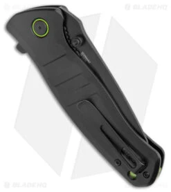 CRKT Schwarz Dextro Liner Lock Knife Black G10 (3.18" Black) -CRKT CRKt Schwarz Dextro LL Black Black BHQ 178674 jr side