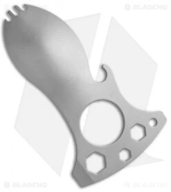 CRKT Eat'N Tool Titanium (Silver) 9100TI 5 CRKT Eat'N Tool Titanium (Silver) 9100TI -CRKT EatN Tool 9100TI BHQ 50102 jr back