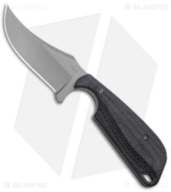 Flytanium Black Micarta + CRKT Folts Minimalist Persian Knife (2.25" Satin)