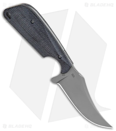 Flytanium Black Micarta + CRKT Folts Minimalist Persian Knife (2.25" Satin) 2 Flytanium Black Micarta + CRKT Folts Minimalist Persian Knife (2.25" Satin) - Image 2