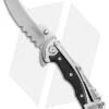 CRKT Graphite Glenn Klecker Liner Lock Knife (3.06" Satin Serr) 5195