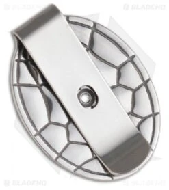 CRKT Ashworth Turtle Folding Knife Pearlescent White (1" Polish) 5900W -CRKT crkt 5910a ashworth turtle anthracide black clip