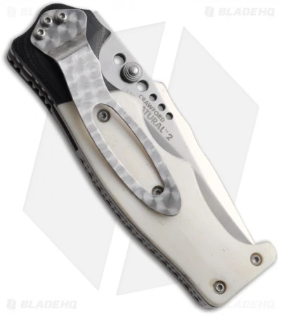 CRKT The Natural 2 Spring Assisted Knife White Bone & G10 (3.25" Plain) 7080 2 CRKT The Natural 2 Spring Assisted Knife White Bone & G10 (3.25" Plain) 7080 - Image 2