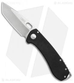 CRKT Vox Amicus Compact Frame Lock Knife Black G-10 (3" Stonewash) 5441