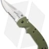 CRKT Crawford Kasper Liner Lock Knife OD Green Zytel (3.75" Satin Serr) 6783SOD