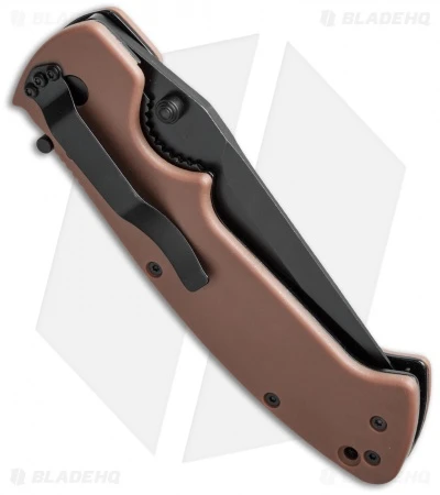 CRKT Crawford Kasper Liner Lock Knife Desert Tan Zytel (3.75" Black) 6773DB 3 CRKT Crawford Kasper Liner Lock Knife Desert Tan Zytel (3.75" Black) 6773DB - Image 3