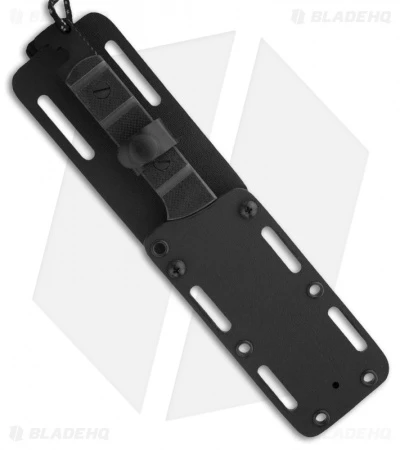 CRKT M.A.K.-1 McGowan Fixed Blade Knife W/ Sheath (3" Black Plain) 2050K 2 CRKT M.A.K.-1 McGowan Fixed Blade Knife W/ Sheath (3" Black Plain) 2050K - Image 2