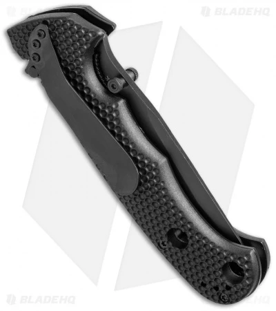 CRKT Hammond Cruiser Liner Lock Knife (3.75" Black Serr) 7914KN 3 CRKT Hammond Cruiser Liner Lock Knife (3.75" Black Serr) 7914KN - Image 3