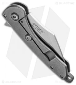 CRKT Jettison Compact Frame Lock Flipper Knife Titanium (2" Stonewash) 6120 7 CRKT Jettison Compact Frame Lock Flipper Knife Titanium (2" Stonewash) 6120 -CRKT crkt jettison 6120 side cm 2