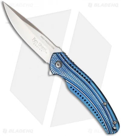 CRKT Ken Onion Ripple 2 Frame Lock Knife (2.7" Satin) K400BXP 1 CRKT Ken Onion Ripple 2 Frame Lock Knife (2.7" Satin) K400BXP