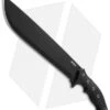 CRKT Onion ChanceInHell Machete Fixed Blade Knife (12" Black) K910KKP